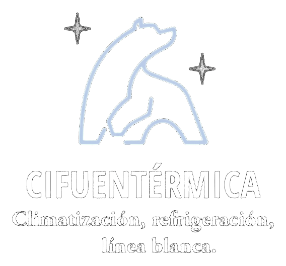 Logotipo de CIFUENTÉRMICA, climatización, refrigeración y línea blanca